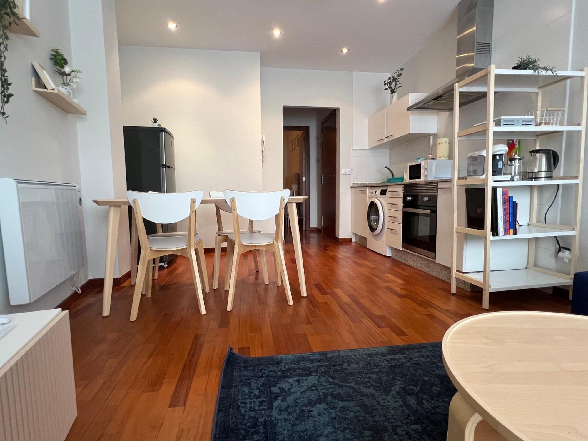 A Estrenar ,Con Vistas Al Mar Y Aparcamiento Gratis En El Casco Viejo-Centro-Zona Portuaria Lägenhet Vigo Exteriör bild